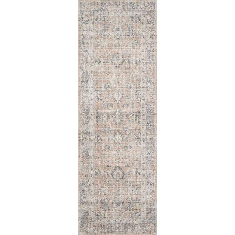 Skye Blush/Gray Area Rug & Reviews Joss & Main